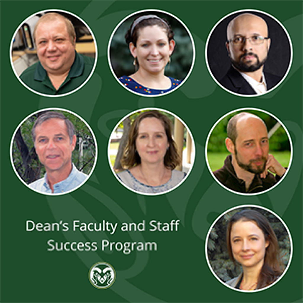 photo collage of Dean's Faculty and Staff Success Program award recipients