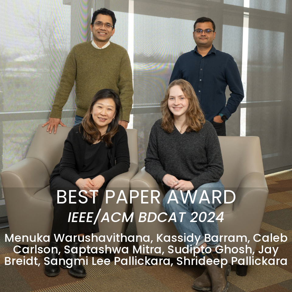 ACM/BDCAT Best Paper Award recipients