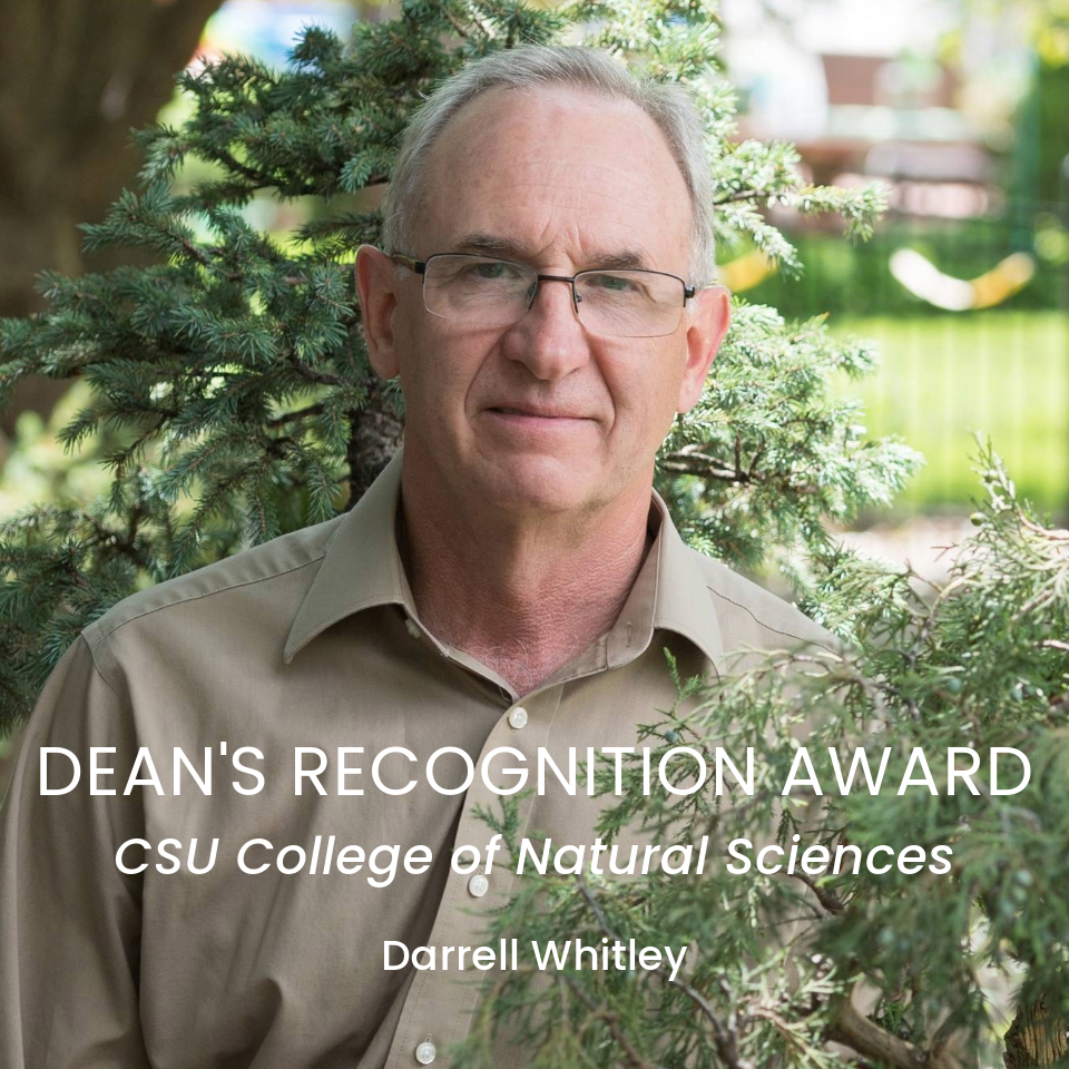 Professor Darrell Whitley recipent of the CNS Dean's Recognition Award